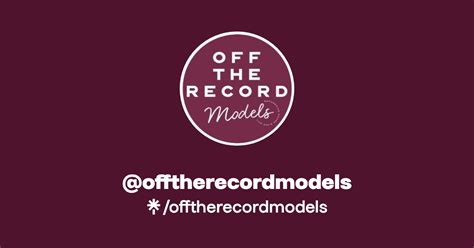 off the record models